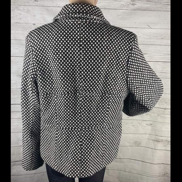 Isaac Mizrahi Tweed Jacket ❤️ Wool Blend - Picture 9 of 12